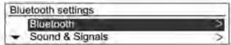 CHEVROLET TRAX - Phone Menu (menu téléphone)  Bluetooth Settings (réglages Bluetooth) - 2