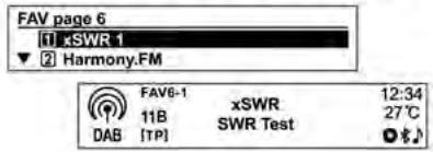 CHEVROLET TRAX - Écouter directement la touche de préréglage - 2