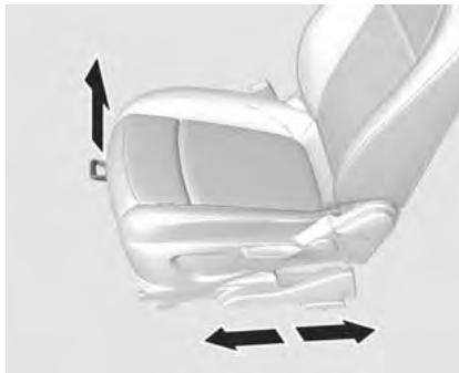 CHEVROLET TRAX - Position du siège - 1