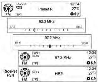 CHEVROLET TRAX - Recherche de station radio - 1