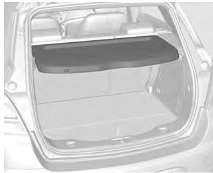 CHEVROLET TRAX - Recouvrement du panneau de rangement - 1