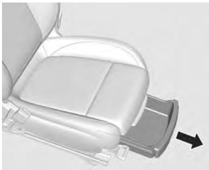 CHEVROLET TRAX - Rangement sous le siège - 1