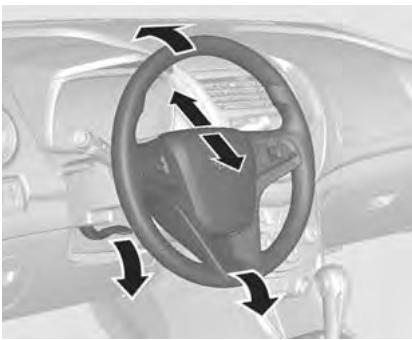 CHEVROLET TRAX - Réglage du volant - 1