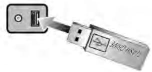 CHEVROLET TRAX - Connexion du périphérique de stockage USB - 1