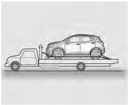 CHEVROLET TRAX - Remorquage du vehicule avec le système de traction intégrale - 1