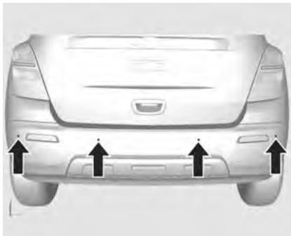 CHEVROLET TRAX - Aide au stationnement à ultrasons - 1