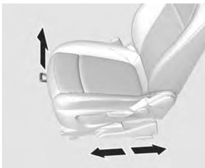 CHEVROLET TRAX - Position du siège - 1