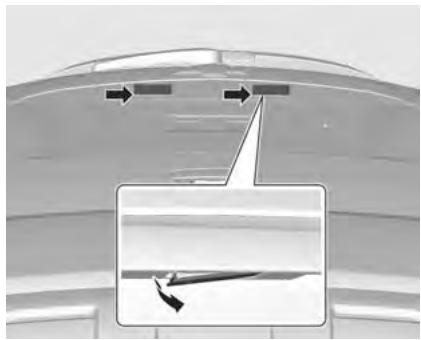 CHEVROLET TRAX - Eclairage de la plaque minéralogique - 1