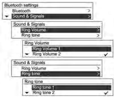 CHEVROLET TRAX - Phone Menu (menu téléphone)  Bluetooth Settings (réglages Bluetooth) - 5