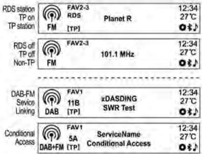 CHEVROLET TRAX - Selectionner la fonction Radio FM/AM ou DAB - 1