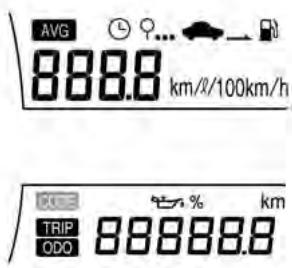 CHEVROLET TRAX - Affichages d'informations - 1