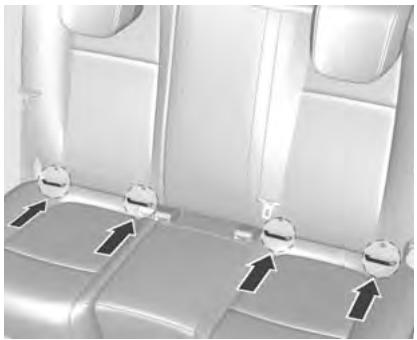 CHEVROLET TRAX - Systèmes de retenue pour enfants Isofix - 1