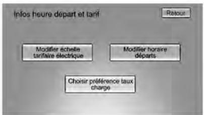 CHEVROLET VOLT - Sélection du tarif de charge - 1