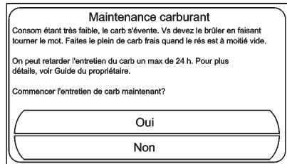 CHEVROLET VOLT - Mode d'entretien du carburant (FMM) - 1