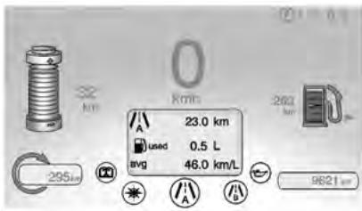 CHEVROLET VOLT - Centre d'informations du conducteur (DIC) - 1