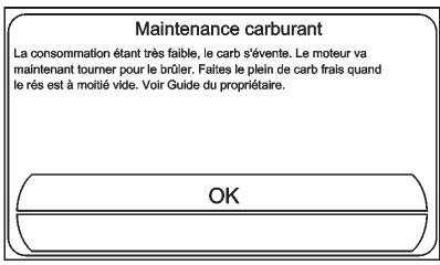 CHEVROLET VOLT - Mode d'entretien du carburant (FMM) - 2
