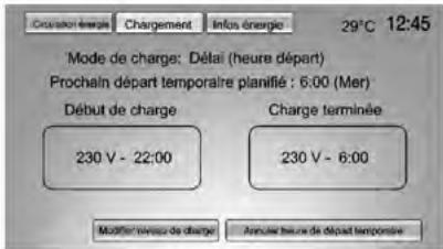 CHEVROLET VOLT - Contournement temporaire de l'heure de départ planifiée suivante - 2