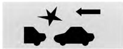 CHEVROLET VOLT 2013 - Témoin d'alerte de collision avant (FCA) - 2