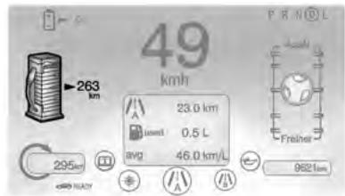 CHEVROLET VOLT 2013 - Jauge de carburant - 1