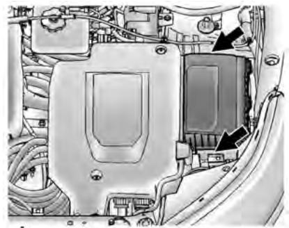 CHEVROLET VOLT 2013 - Boîtier à fusibles, compartiment mature - 1