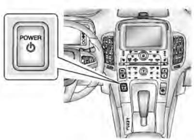 CHEVROLET VOLT 2013 - Bouton power (démarrage) - 1