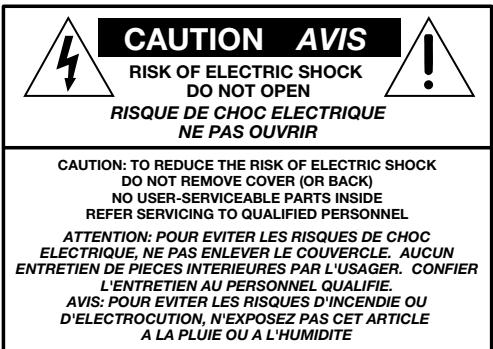 TASCAM CD-RW 402 - PORTABLE CART WARNING - 2