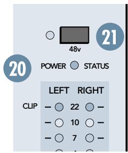 TASCAM CD-RW 402 - POWER SWITCH 20 POWER STATUS - 5