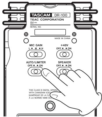 TASCAM DR-100 - Limineur (LMT) - 2