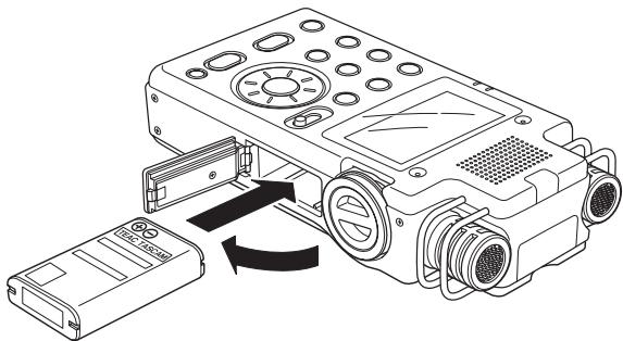 TASCAM DR-100 - Types de batterie pouvant être utilisés - 1