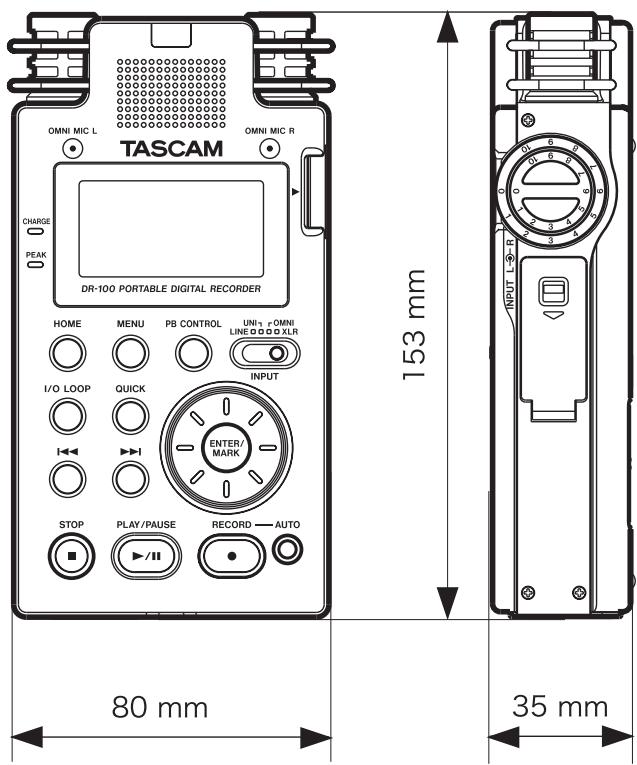 TASCAM DR-100 - Configuration informatique requise - 1
