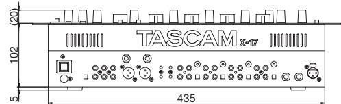 TASCAM X-17 - Übetragungsdaten - 1