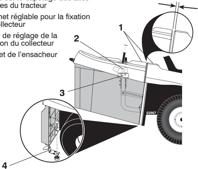 PARTNER REN175HRB - Assemblage des composants du collecteur - 8