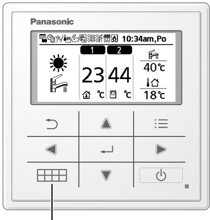 PANASONIC WHMDC07H3E5 - Jak se používa Rychlá nabídka - 1