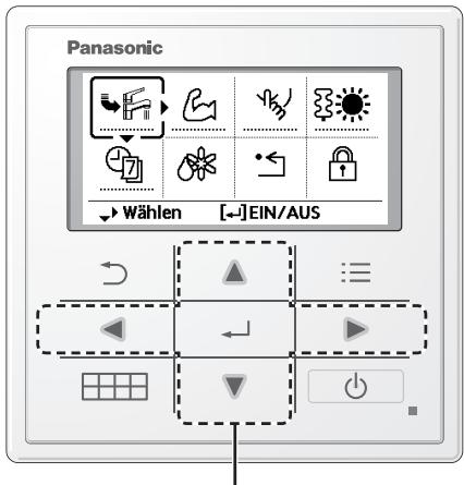 PANASONIC WHMDC07H3E5 - Verwendung des Schnellmenüss - 2