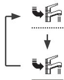 PANASONIC WHMDC09H3E5 - Druk op  , om uw keuze te bevestigen. - 1