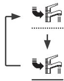 PANASONIC WHMDC09H3E5 - Appuyez sur ↓ pour confirmer votre sélection. - 1