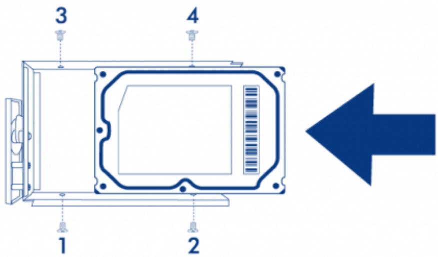 LACIE 5BIG THUNDERBOLT - REPLACE A DISK - 4