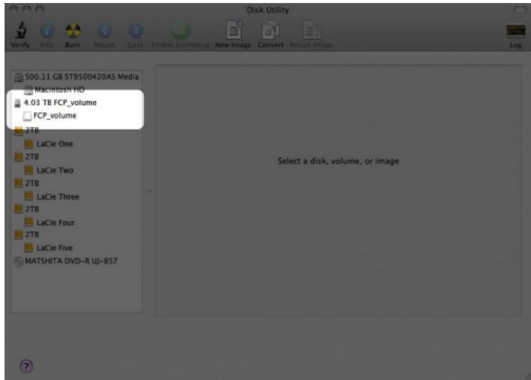 LACIE 5BIG THUNDERBOLT - DELETE A RAID ARRAY - 2