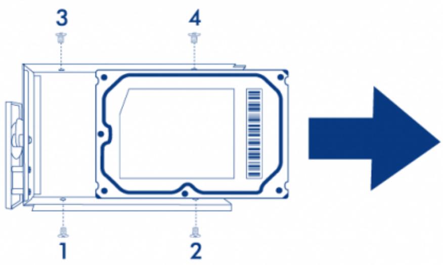 LACIE 5BIG THUNDERBOLT - REPLACE A DISK - 3