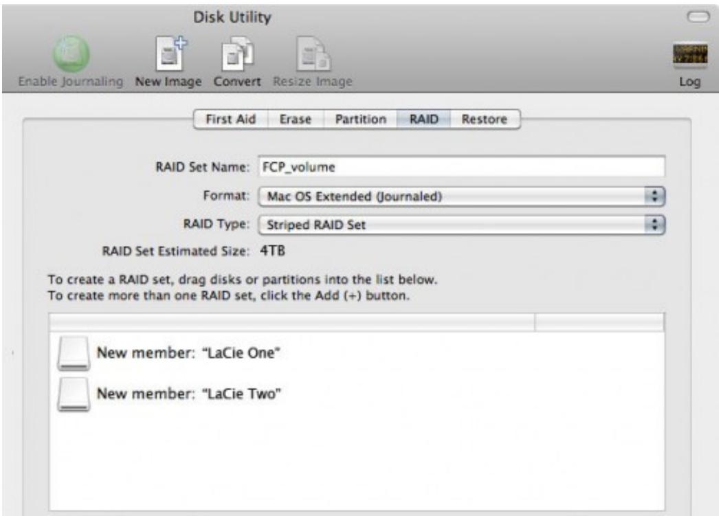 LACIE 5BIG THUNDERBOLT - CREATE A RAID ARRAY - 9