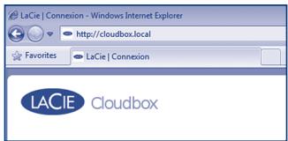 LACIE CLOUDBOX - Setup - 1