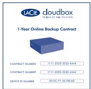 LACIE CLOUDBOX - Installation - 2