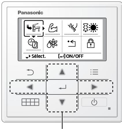 PANASONIC WHMXC09H3E5 - Comment utiliser le menu rapide - 2