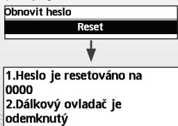 PANASONIC WHMXC09H3E5 - Obnoveni zapomenutého hesla (na obrazovce VYPNUTI) - 1