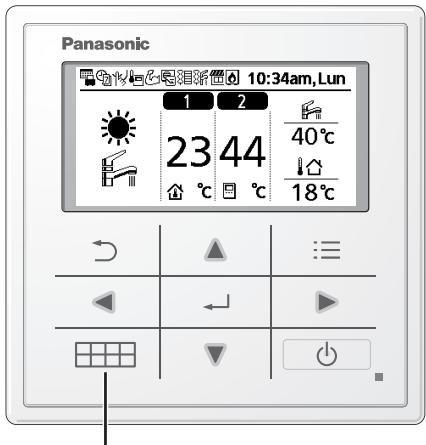PANASONIC WHMXC09H3E5 - Comment utiliser le menu rapide - 1
