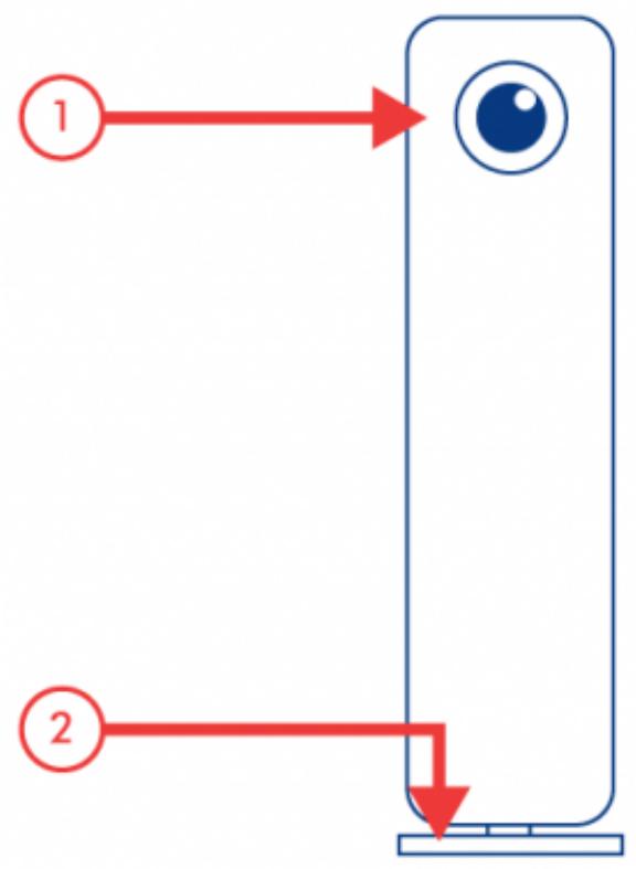 LACIE D2 QUADRA V3 - Vue avant - 1