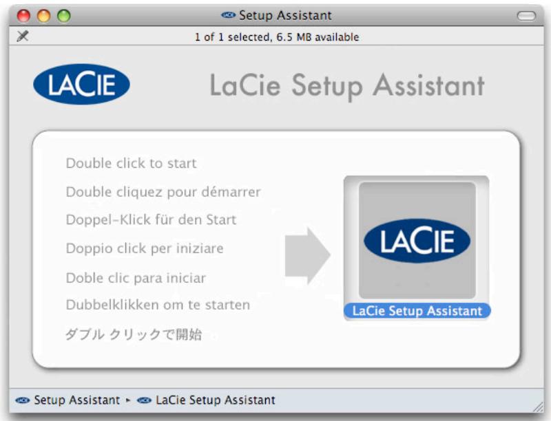 LACIE INTEGO BACKUP ASSISTANT - Installation d'Intego Backup Assistant ou d'Intego Backup Manager Pro - 1