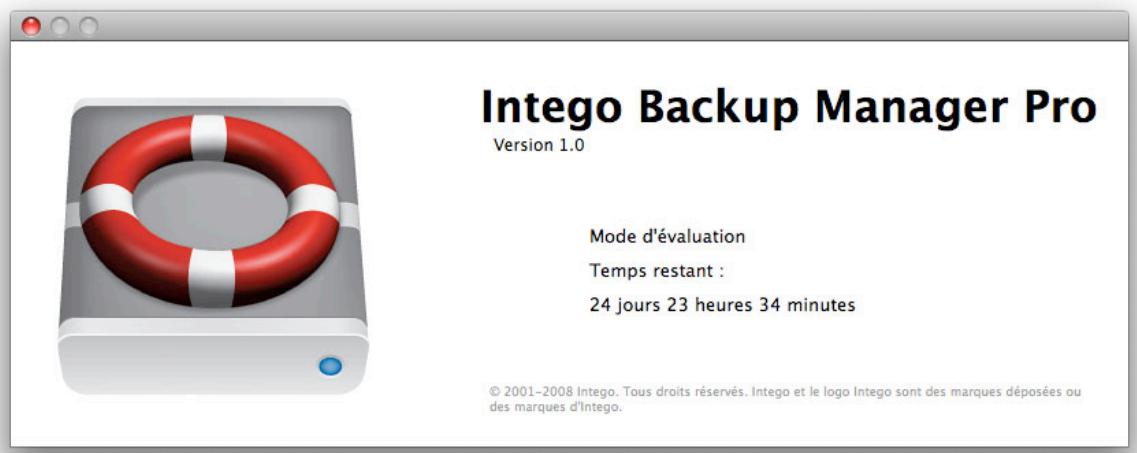 LACIE INTEGO BACKUP ASSISTANT - Intego Backup Manager Pro en mode d'évaluation - 1