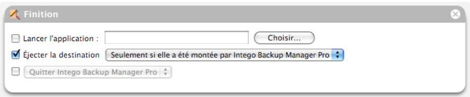 LACIE INTEGO BACKUP ASSISTANT - Pro finition : traitement final des fichiers - 2
