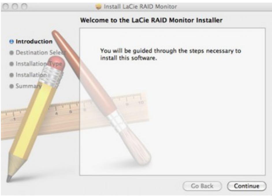 LACIE LITTLE BIG DISK THUNDERBOLT SSD - Installation de lacie RAID monitor - 2